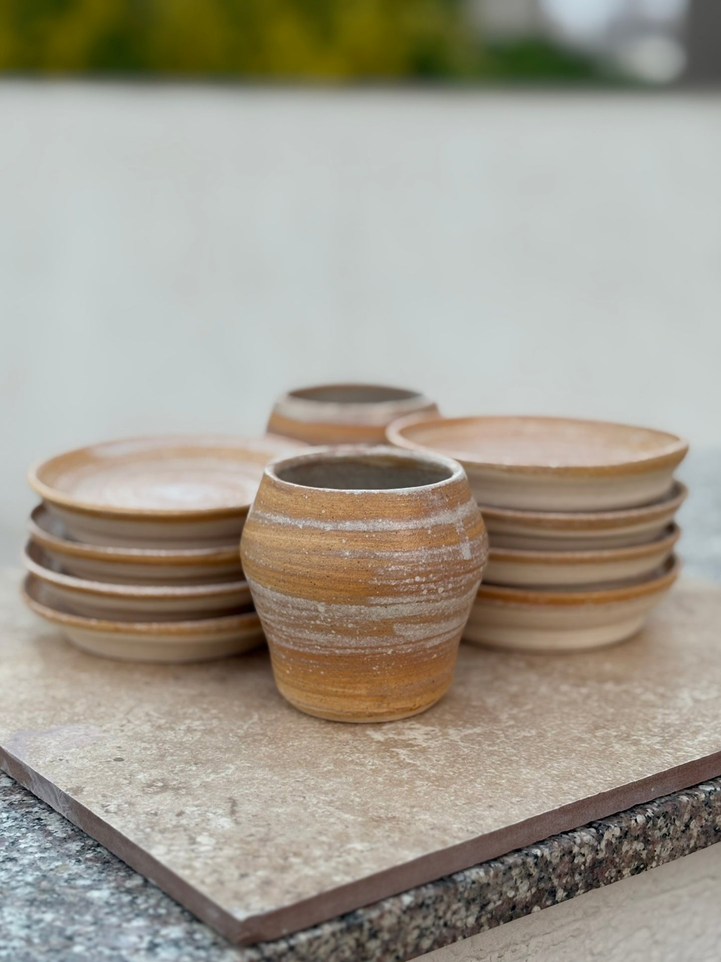 Espresso cup with saucer