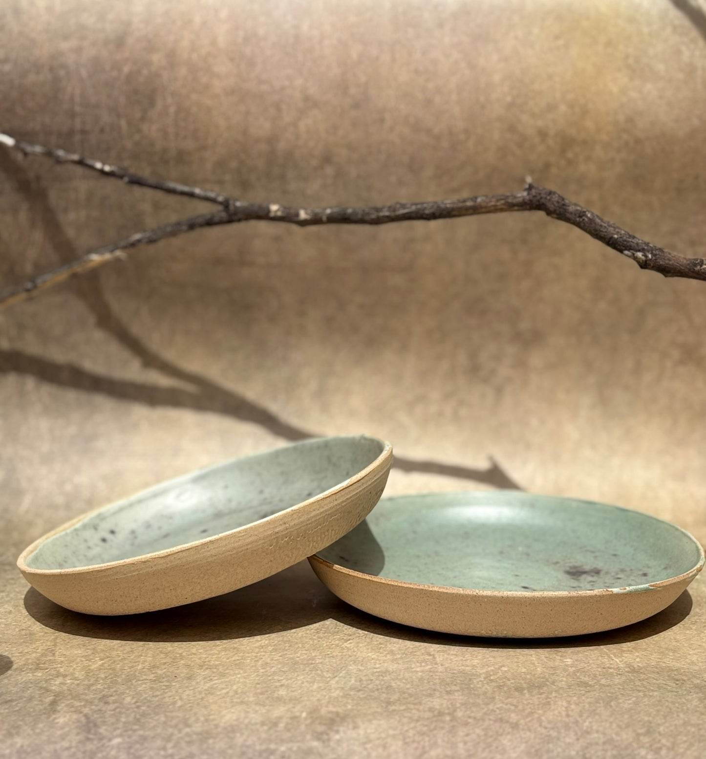 Stone Washed Sea Serving platters