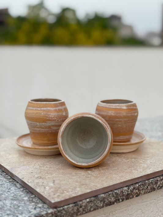 Espresso cup with saucer