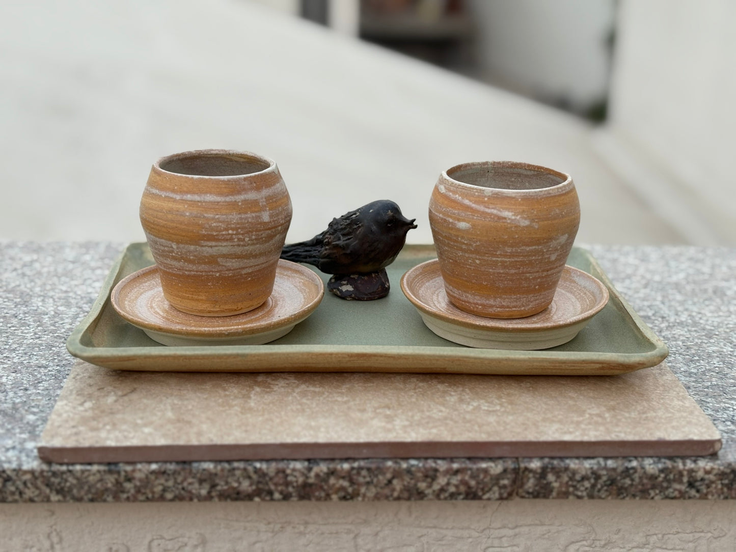 Espresso cup with saucer