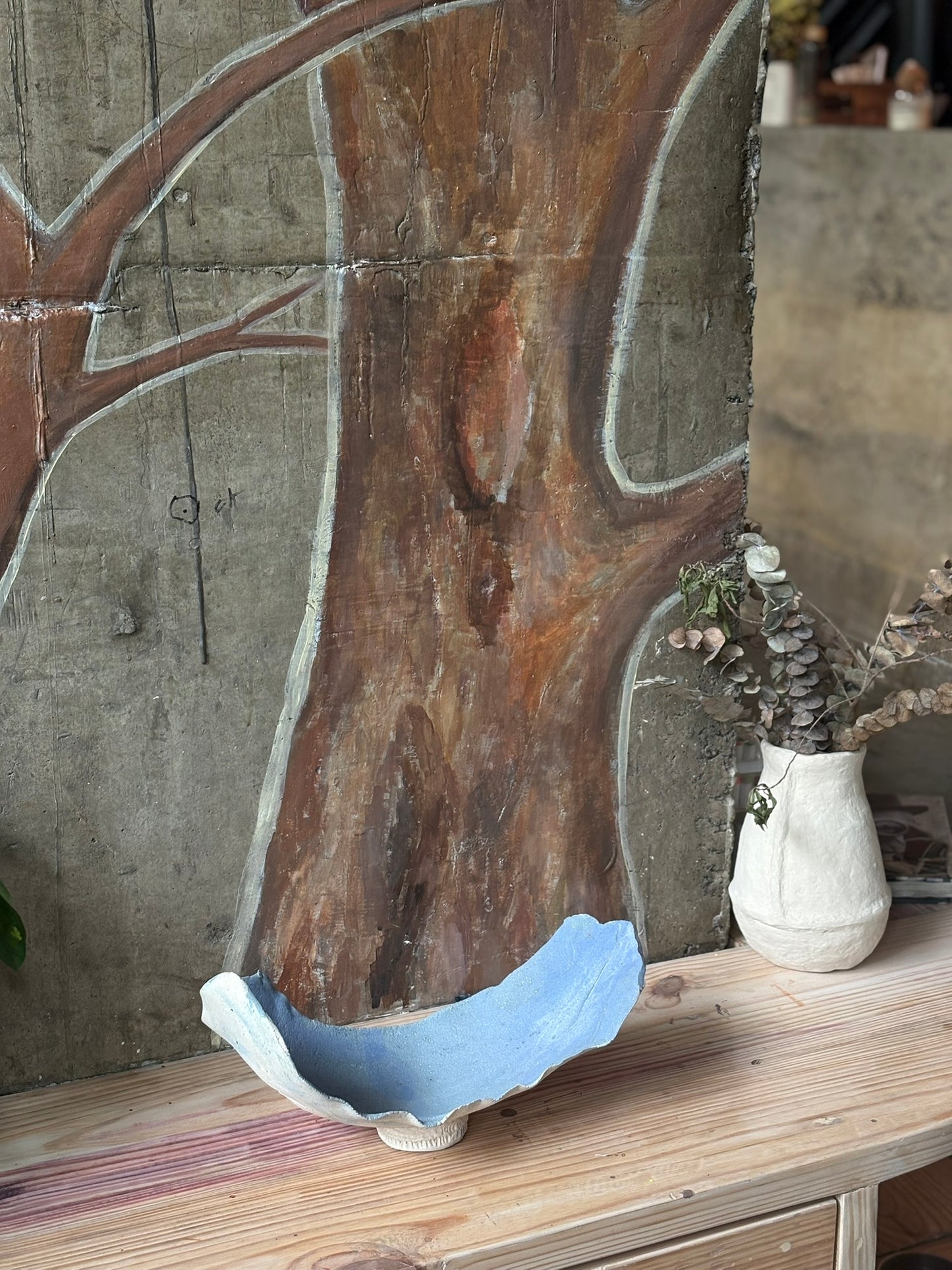 Gathered Grace - Grey Vessel