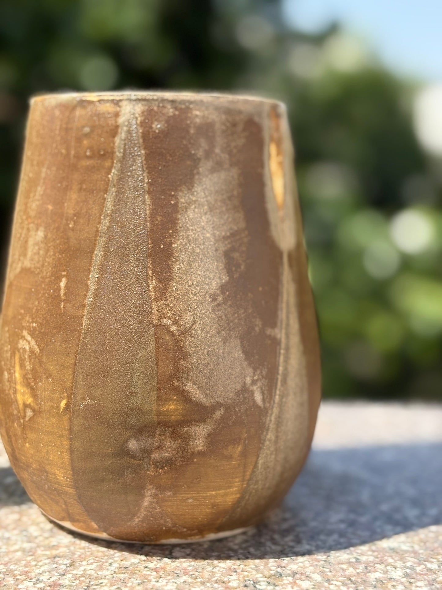 Stonewashed Abstract decor vases