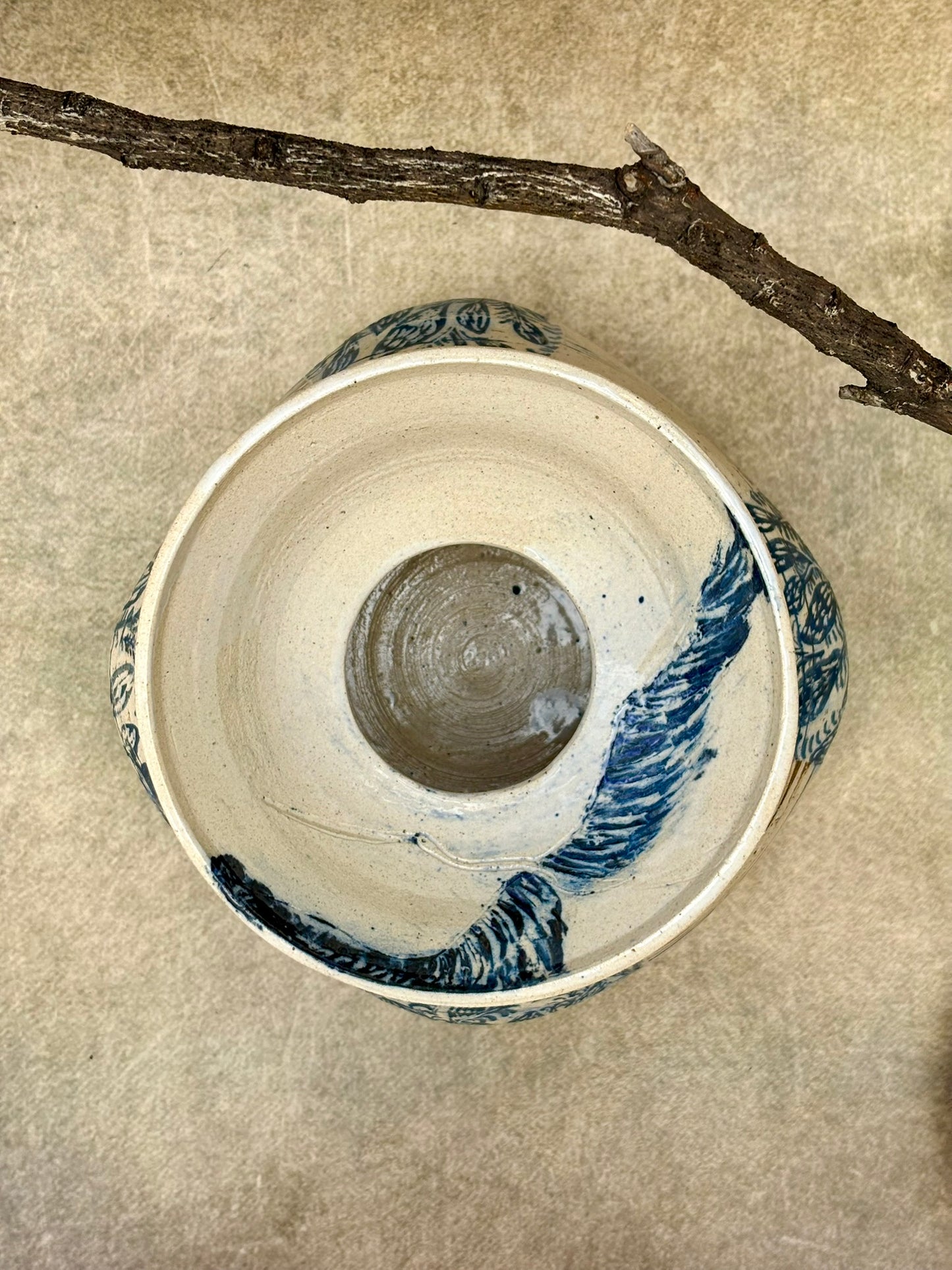 Indigo Grove Vase