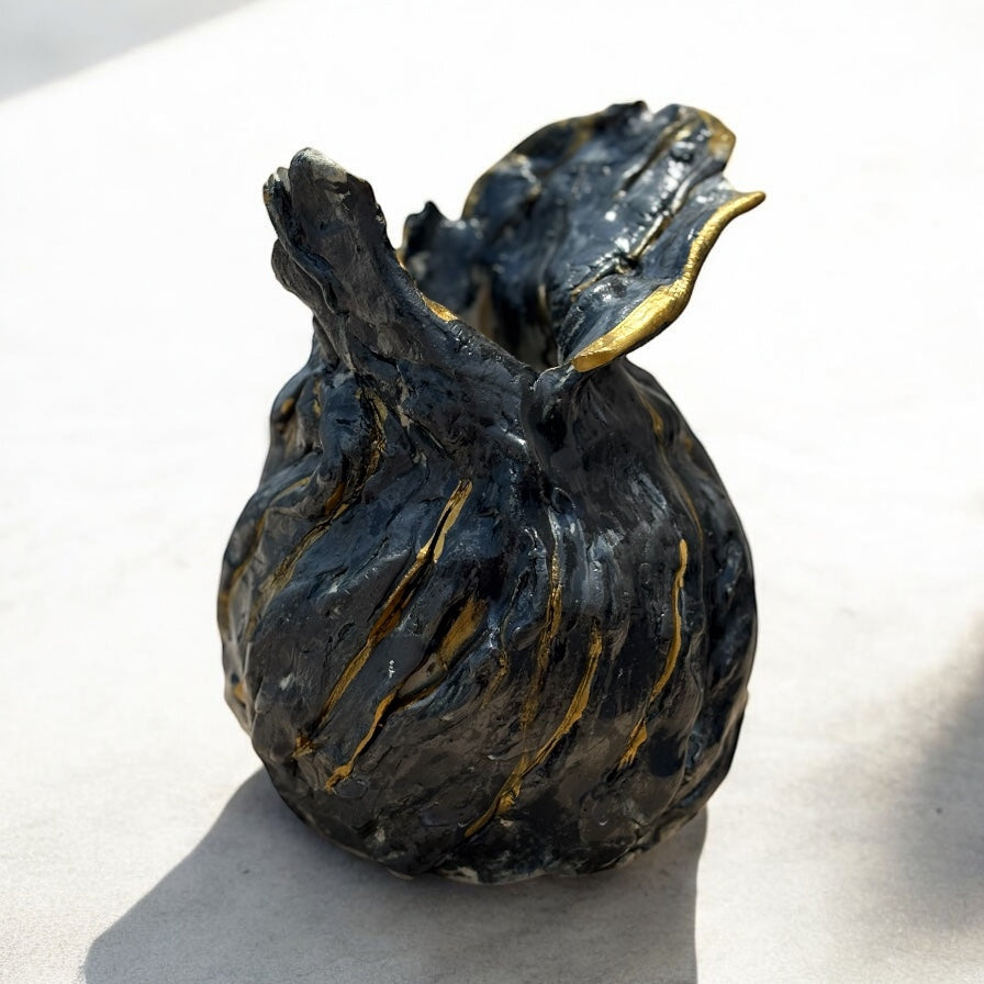 Midnight Sheen vase