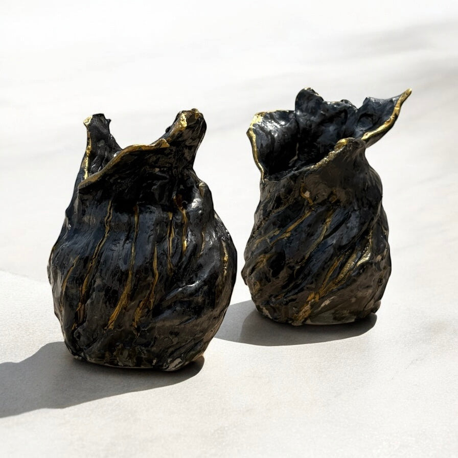 Midnight Sheen vase
